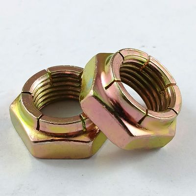 1/2" UNF Thin Flexloc Nut - Steel