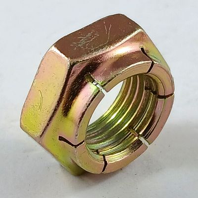 1/2" UNF Thin Flexloc Nut - Steel