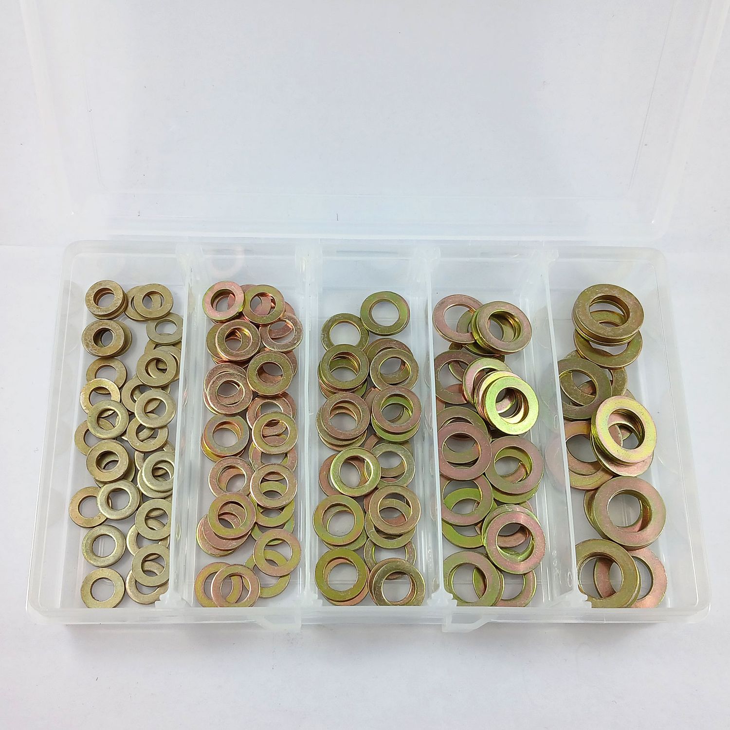 145 Piece Steel Flat AN Washer Kit | Bullant Performance Products