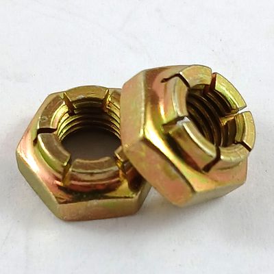 1/4" UNF Thin Flexloc Nut - Steel