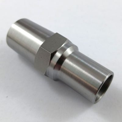 1/2" UNF Weld In Bung for 3/4" OD Tube -Right Hand Thread with Hex