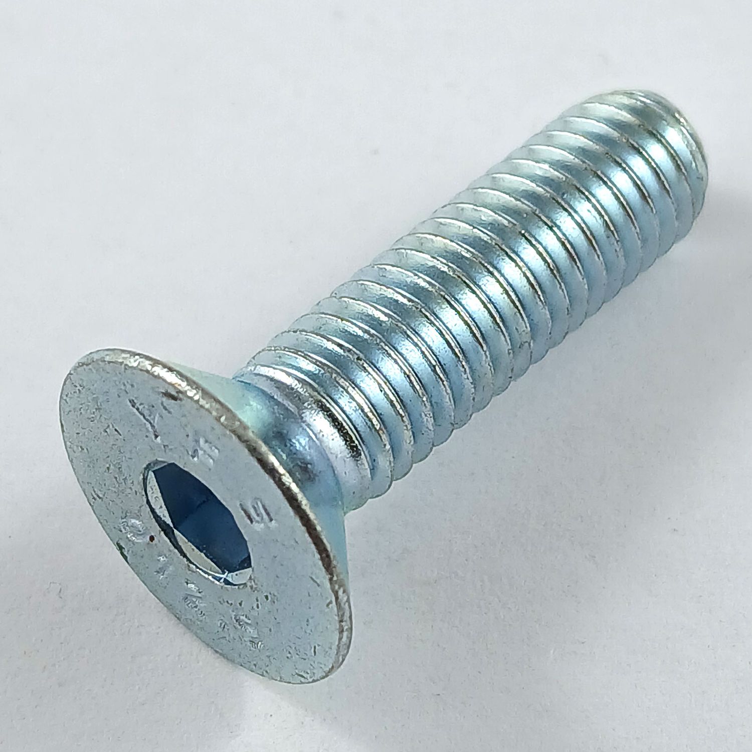 M8-1.25 Countersunk Socket Head Steel Bolt
