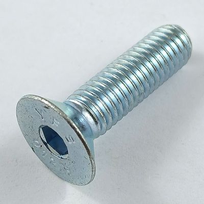 M8-1.25 Countersunk Socket Head Steel Bolt