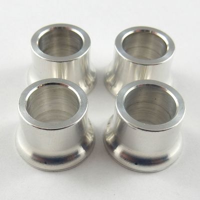 7/16" x 1/2" Tapered Spacers - Aluminium - 4 Pack