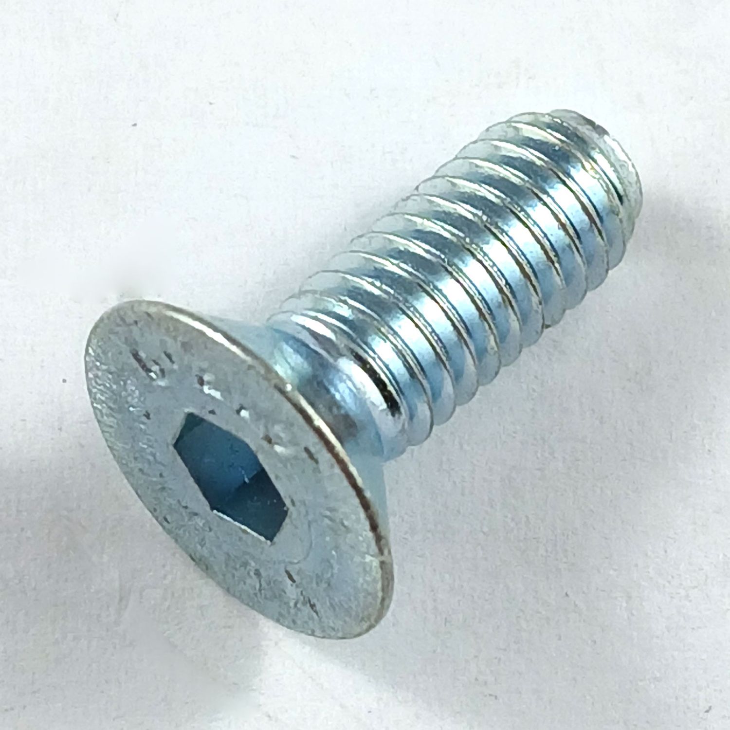 M6-1.0 Countersunk Socket Head Steel Bolt, Bolt Length: 16mm