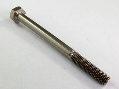 1/4"-28 x 3" UNF Hex Head Titanium Bolt