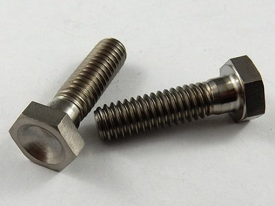 5/16"-18 x 1-1/8" UNC Hex Head Titanium Bolt