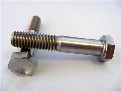 3/8"-16 x 2" UNC Hex Head Titanium Bolt