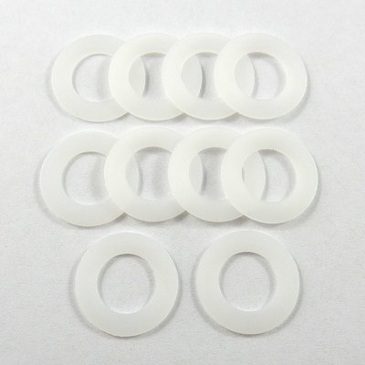 Nylon Washers for 3/8" Undercut Quarter Turn Fastener - 10 Pack