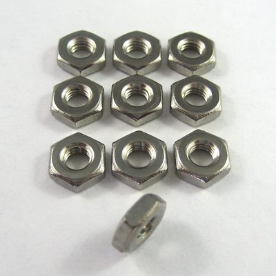 10-32 UNF Jam Nuts - Steel - 10 Pack 10-32 UNF Jam Nuts - Steel - 10 Pack
