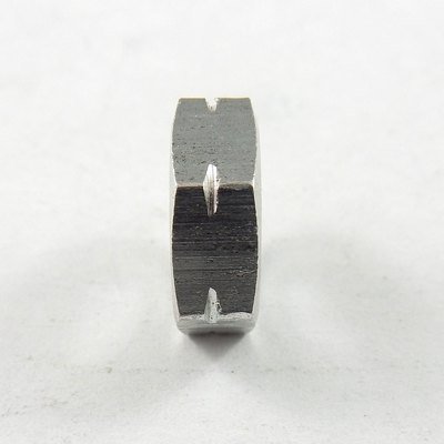 5/16" UNF Left Hand Jam Nut - Aluminium