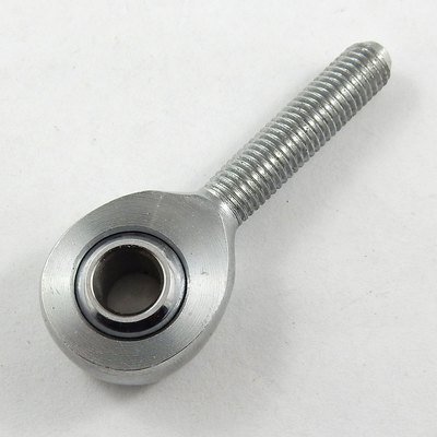QA1 1/4" x 1/4" Left Hand Steel Rod End