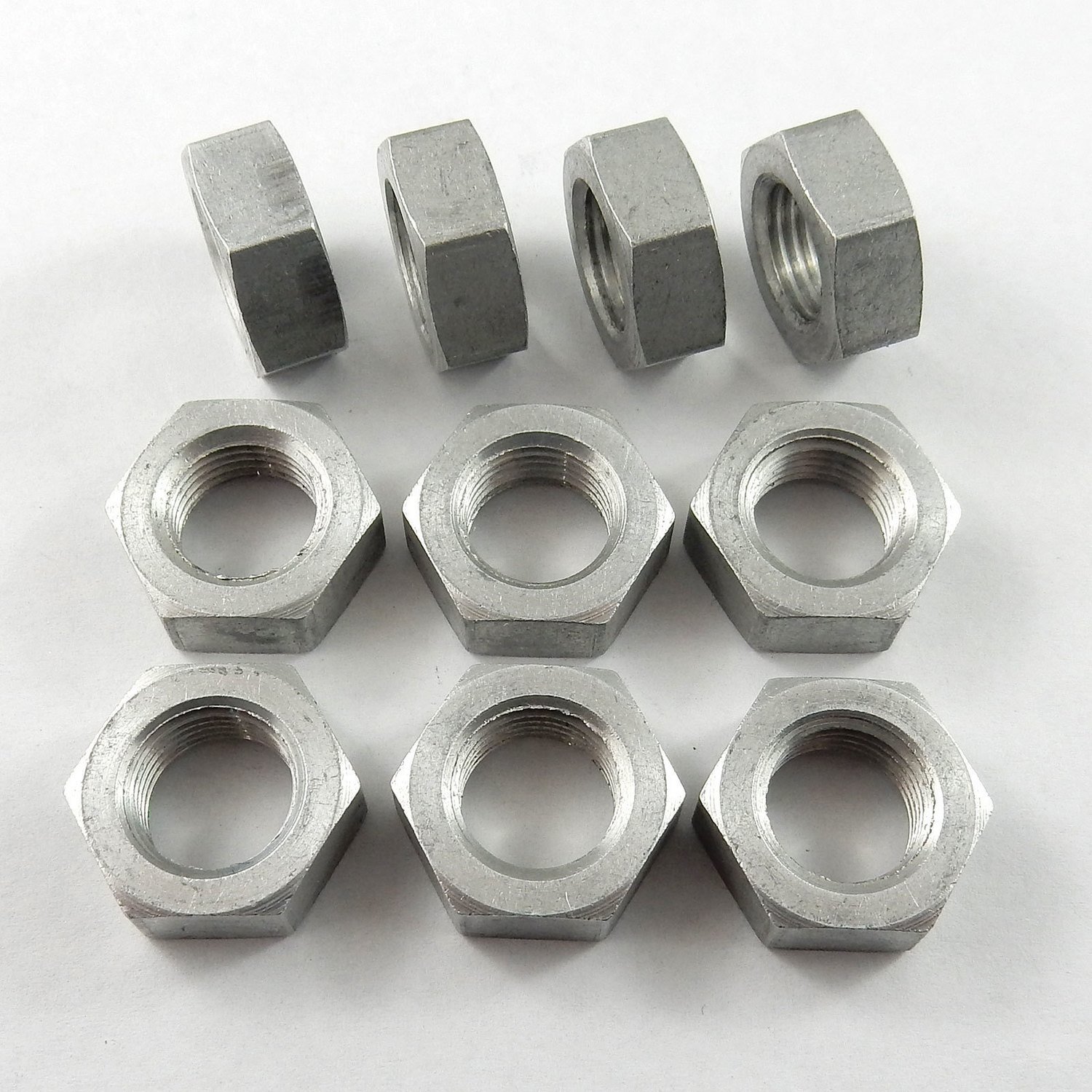 1/2" UNF Jam Nuts Aluminium 10 Pack Bullant Performance Products