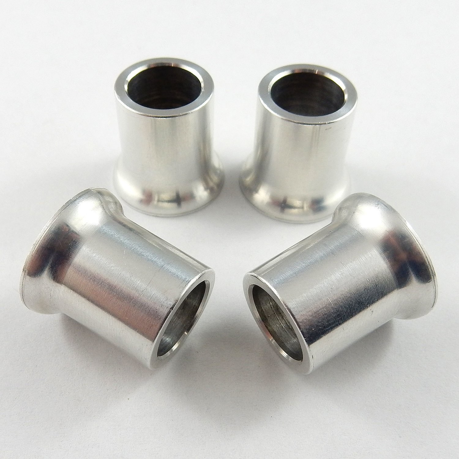 7/16" x 3/4" Tapered Spacers - Aluminium - 4 Pack