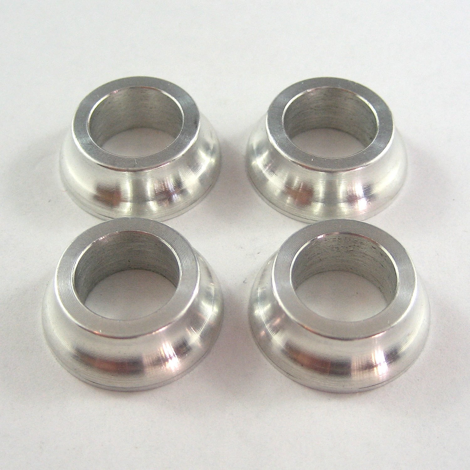 3/8" x 1/4" Tapered Spacers Aluminium 4 Pack Bullant Performance