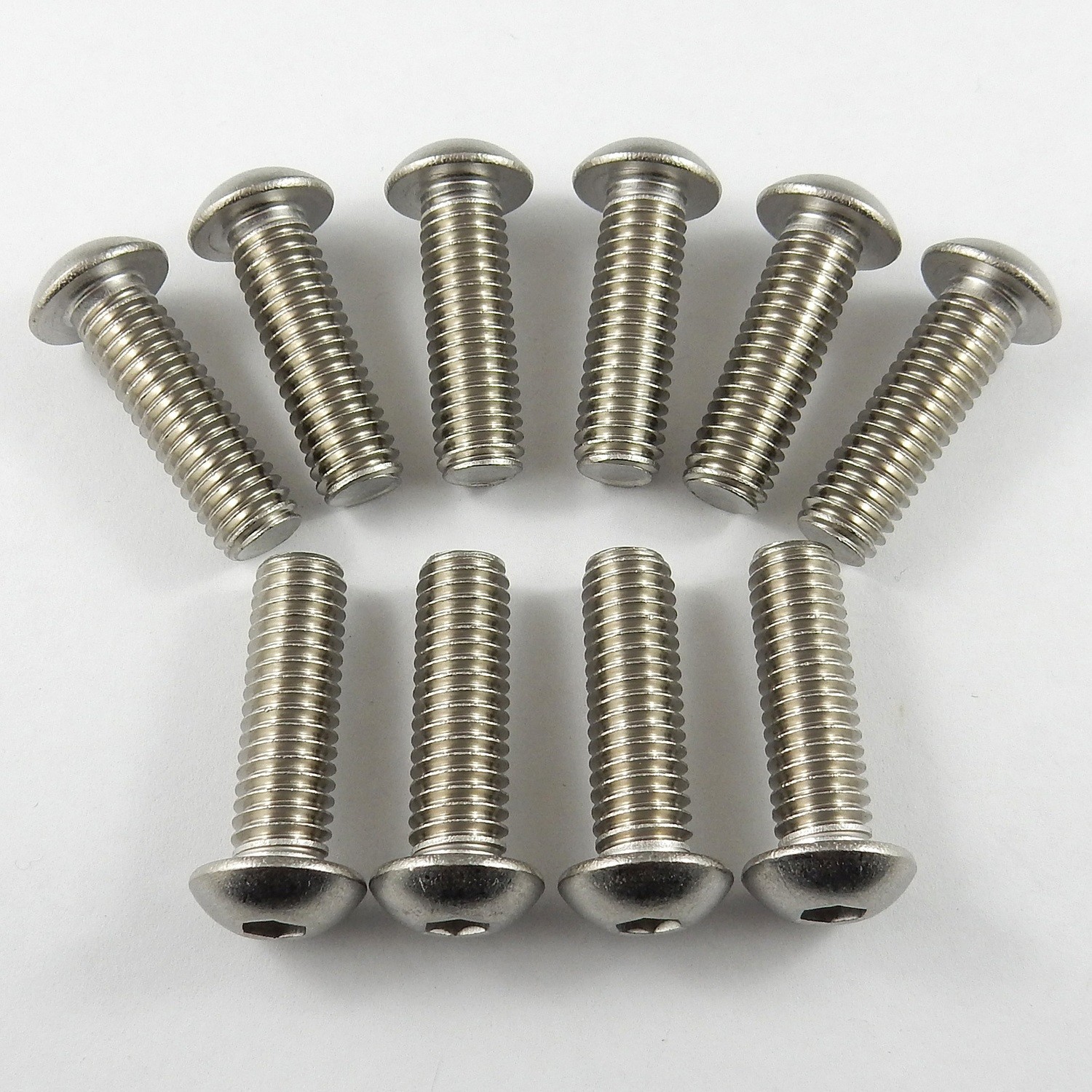 Front Hub Button Head Wheel Stud - 10 Pack