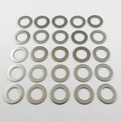 7/16" Thin Stainless Steel AN Washer - 25 Pack