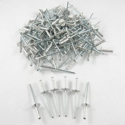 1/8" Large Head Multi Grip Rivet - 100 Pack