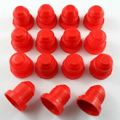 -10 AN Plastic Plug Kit - 15 Pack