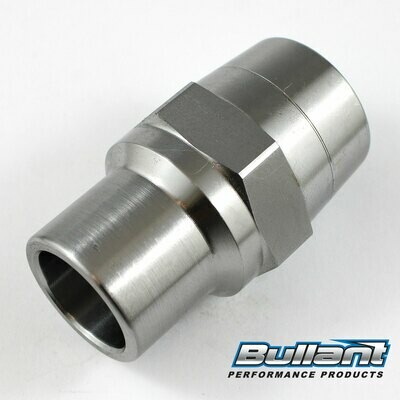 3/4" UNF Weld In Bung with Hex for 1-1/4" OD Tube - Left Hand Thread