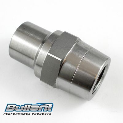 3/4" UNF Weld In Bung with Hex for 1-1/4" OD Tube - Left Hand Thread