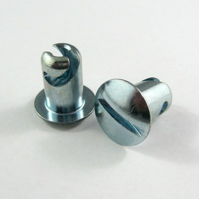 7/16" Steel Oval Head Quarter Turn Fastener