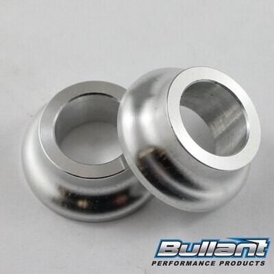 1/2" x 3/8" Tapered Spacer - Aluminium
