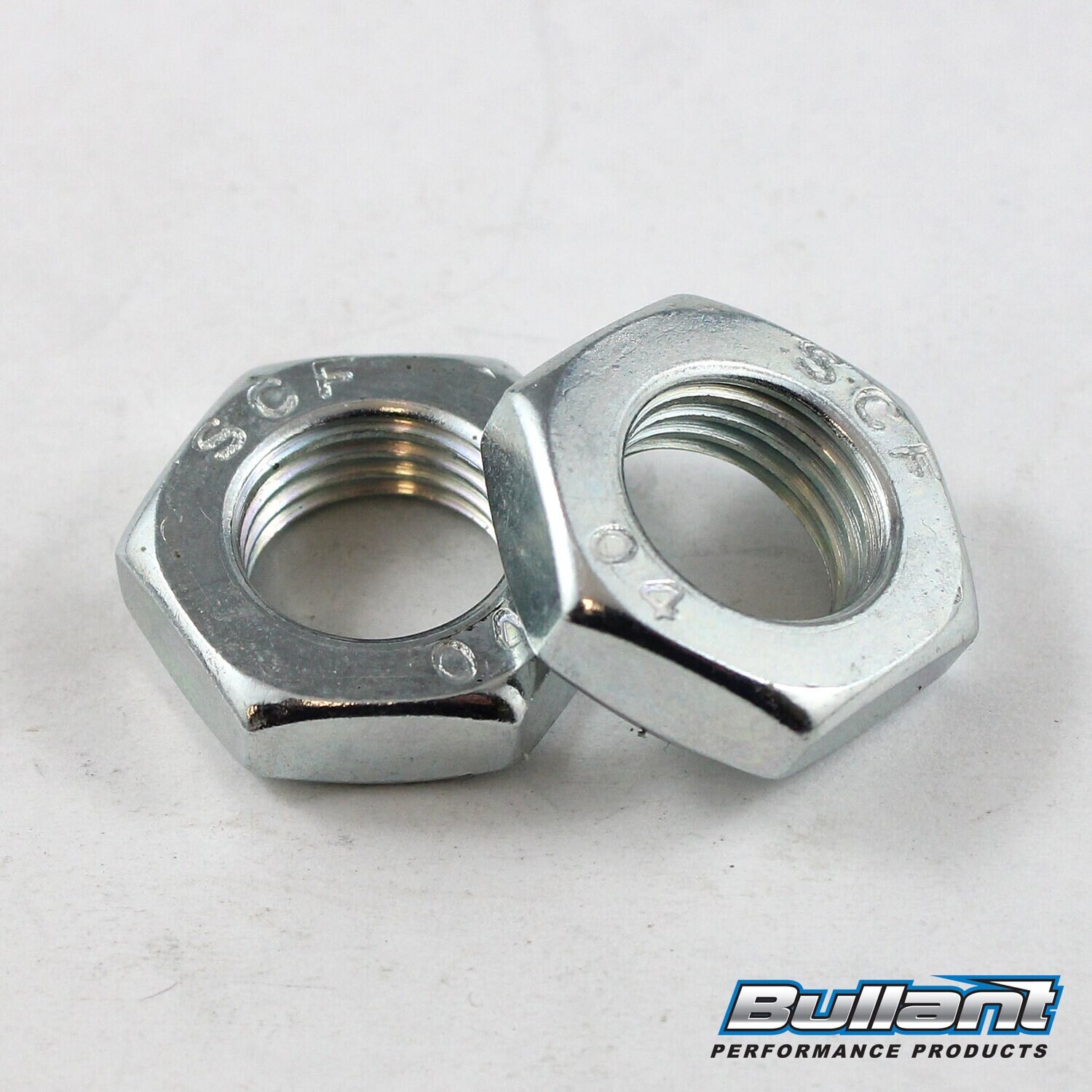 M12 x 1.25 Right Hand Thin Jam Nut - Steel