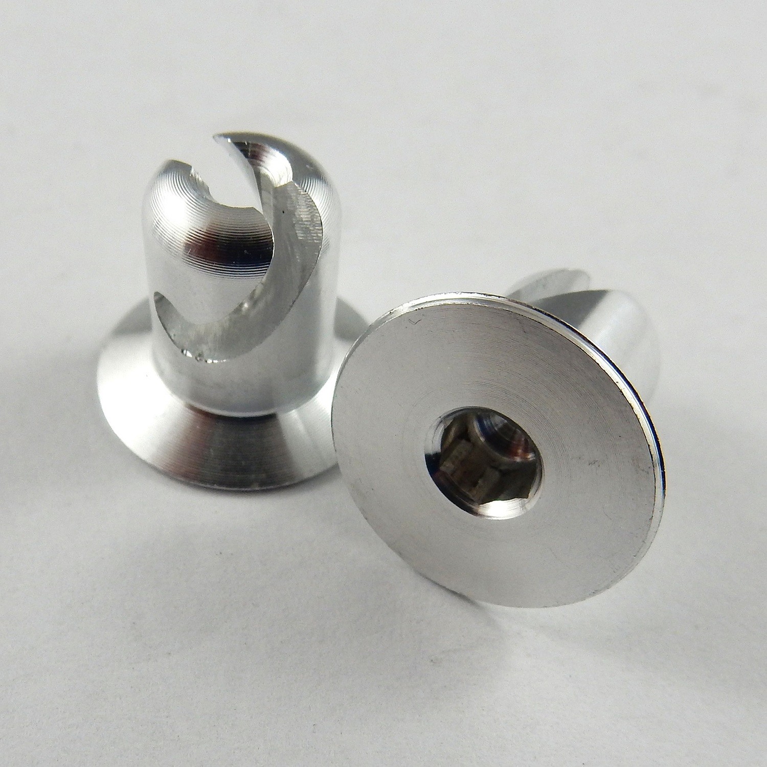 7/16" Aluminium Flush Allen Head Quarter Turn Fastener