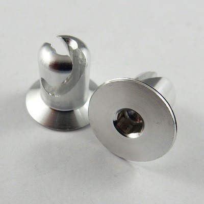 7/16" Aluminium Flush Allen Head Quarter Turn Fastener