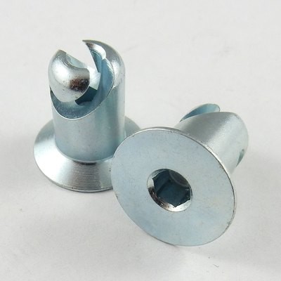 7/16" Steel Flush Allen Head Quarter Turn Fastener