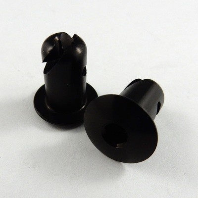 7/16" Black Aluminium Allen Head Quarter Turn Fastener