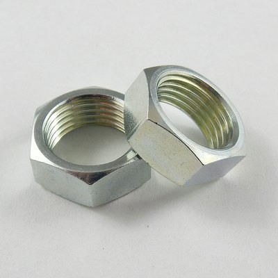 5/8" UNF Right Hand Jam Nut - Lightweight Steel
