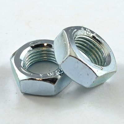 1/2" UNF Left Hand Jam Nut - Steel