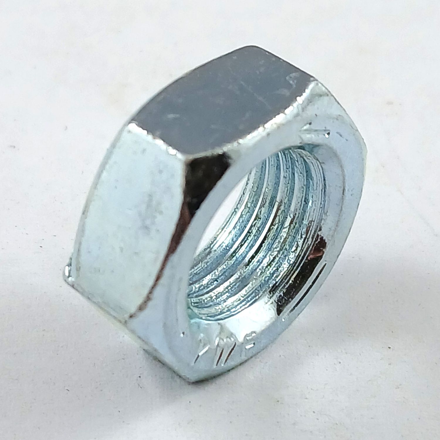1/2" UNF Left Hand Jam Nut - Steel