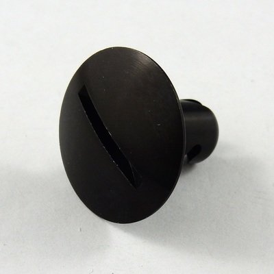 7/16" Black Aluminium Oval Big Head Quarter Turn Fastener