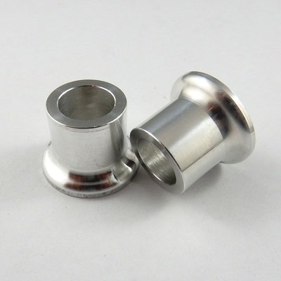1/2" x 3/4" Tapered Spacer - Aluminium
