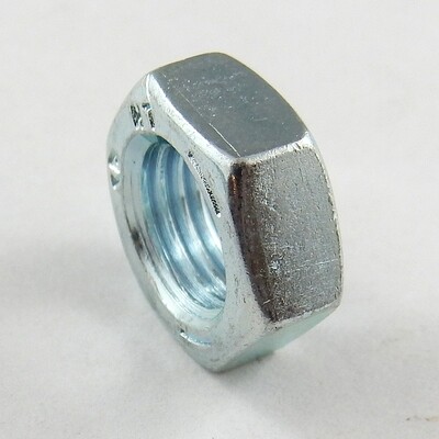 3/8" UNF Left Hand Jam Nuts - Steel - 10 Pack