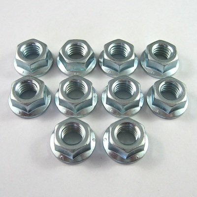 Sprintcar Front Wheel Flange Lug Nuts - 10 Pack