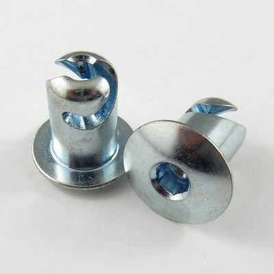 7/16" Steel Oval Allen Head Quarter Turn Fastener
