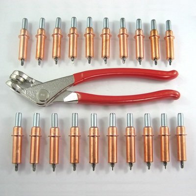 1/8" Kwik-Lok Cleco Kit & Pliers - 20 Pack