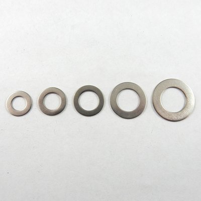 145 Piece Stainless Steel Flat AN Washer Kit