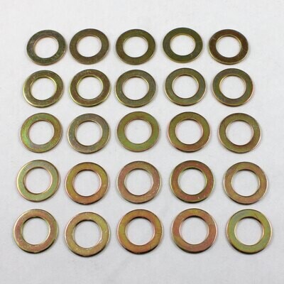 3/8" Thin Steel AN Washer - 25 Pack