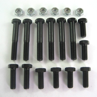 Engine & Motor Plate Bolt Kit - Grade 8 Steel