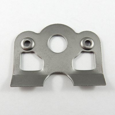 1-3/8" Lightweight Quarter Turn Fastener Flat Centre Spring Back Plate