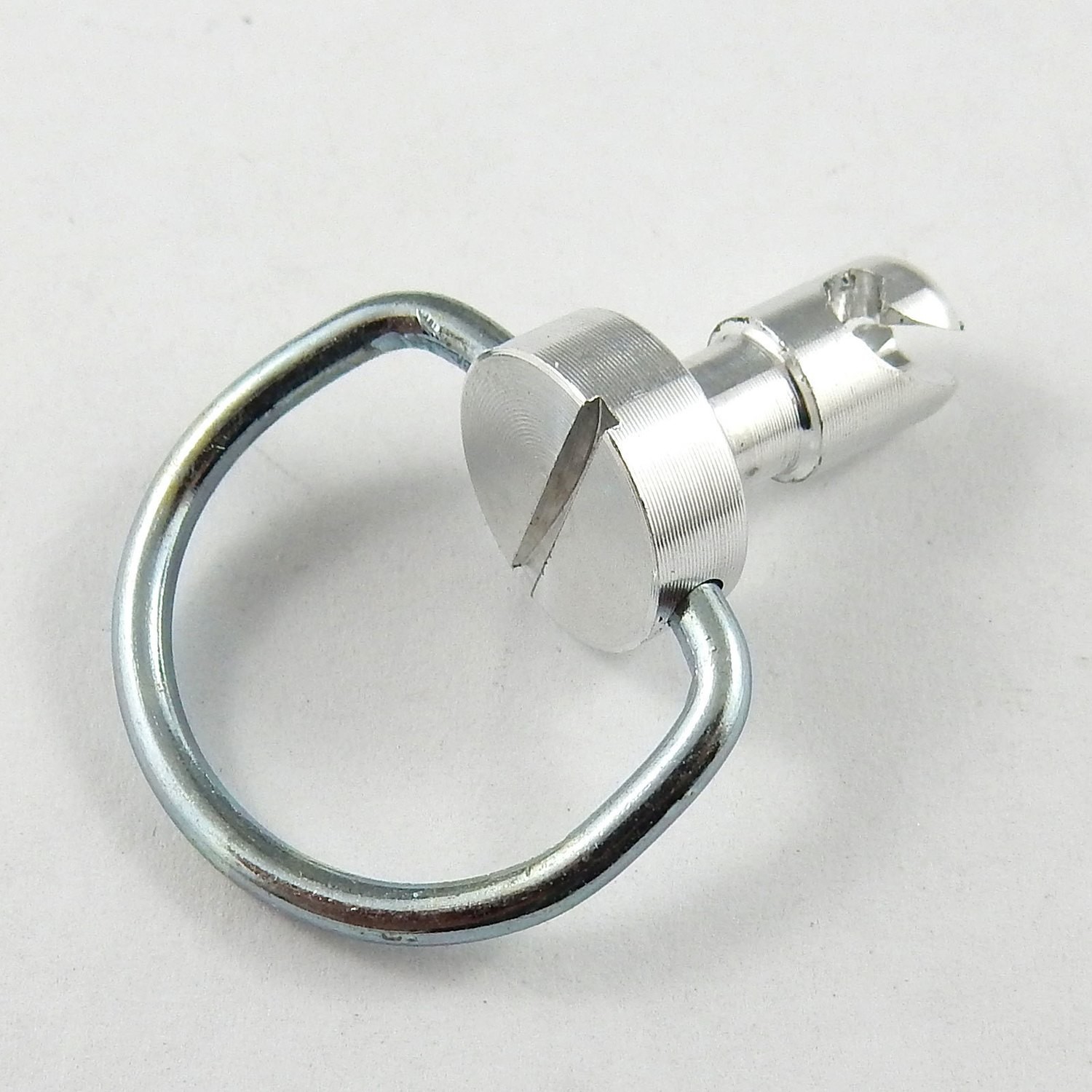 1/4 1/4" D-Ring Undercut Oval Head Aluminium Quarter Turn Fastener