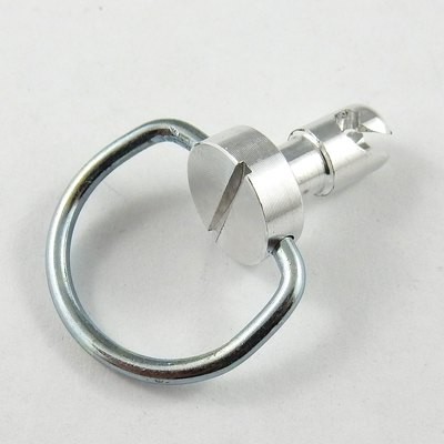 1/4" D-Ring Undercut Oval Head Aluminium Quarter Turn Fastener