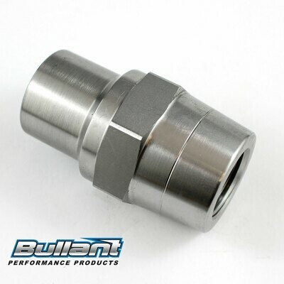 3/4" UNF Weld In Bung with Hex for 1-1/2" OD Tube - Left Hand Thread