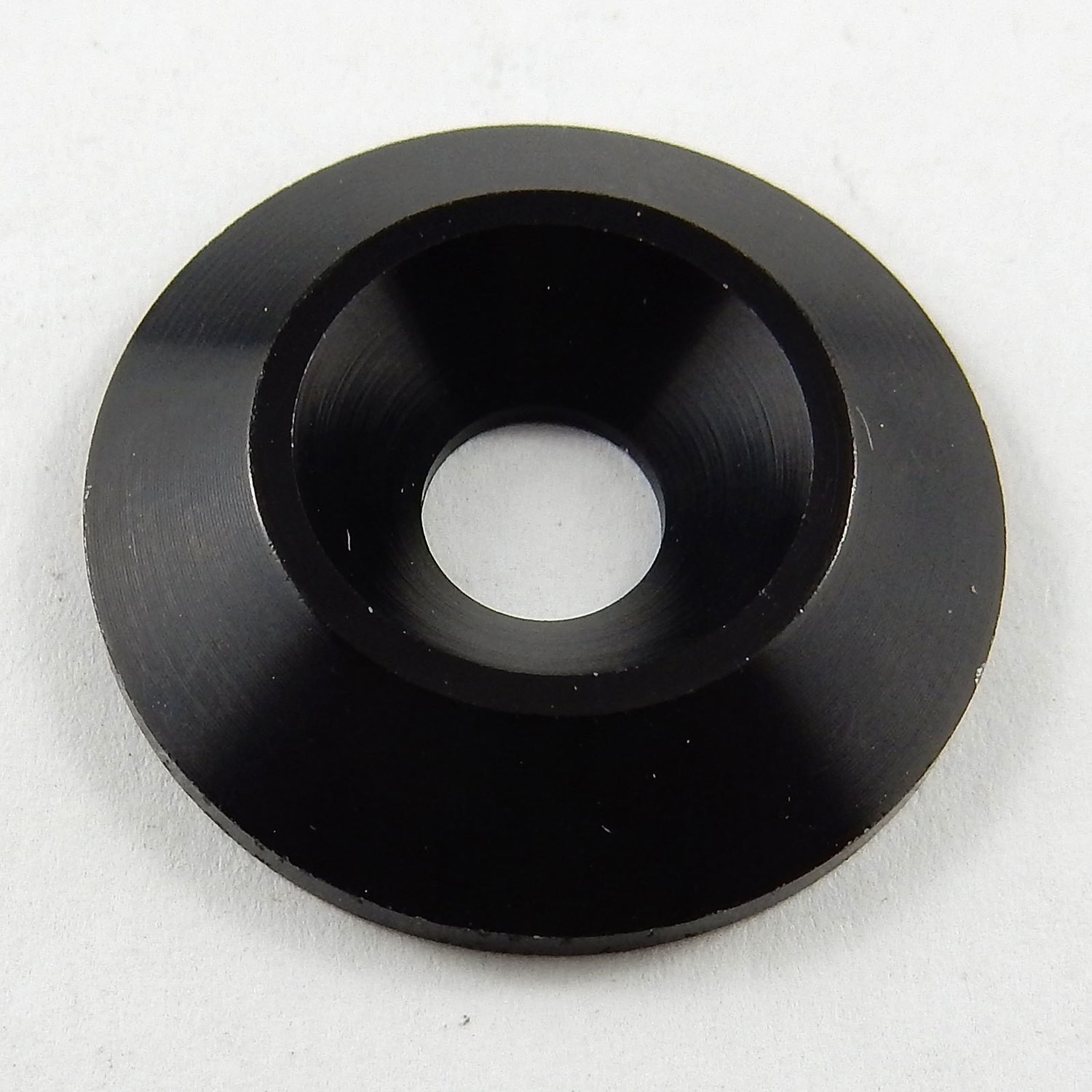 1" Black Aluminium Countersunk Panel Washer