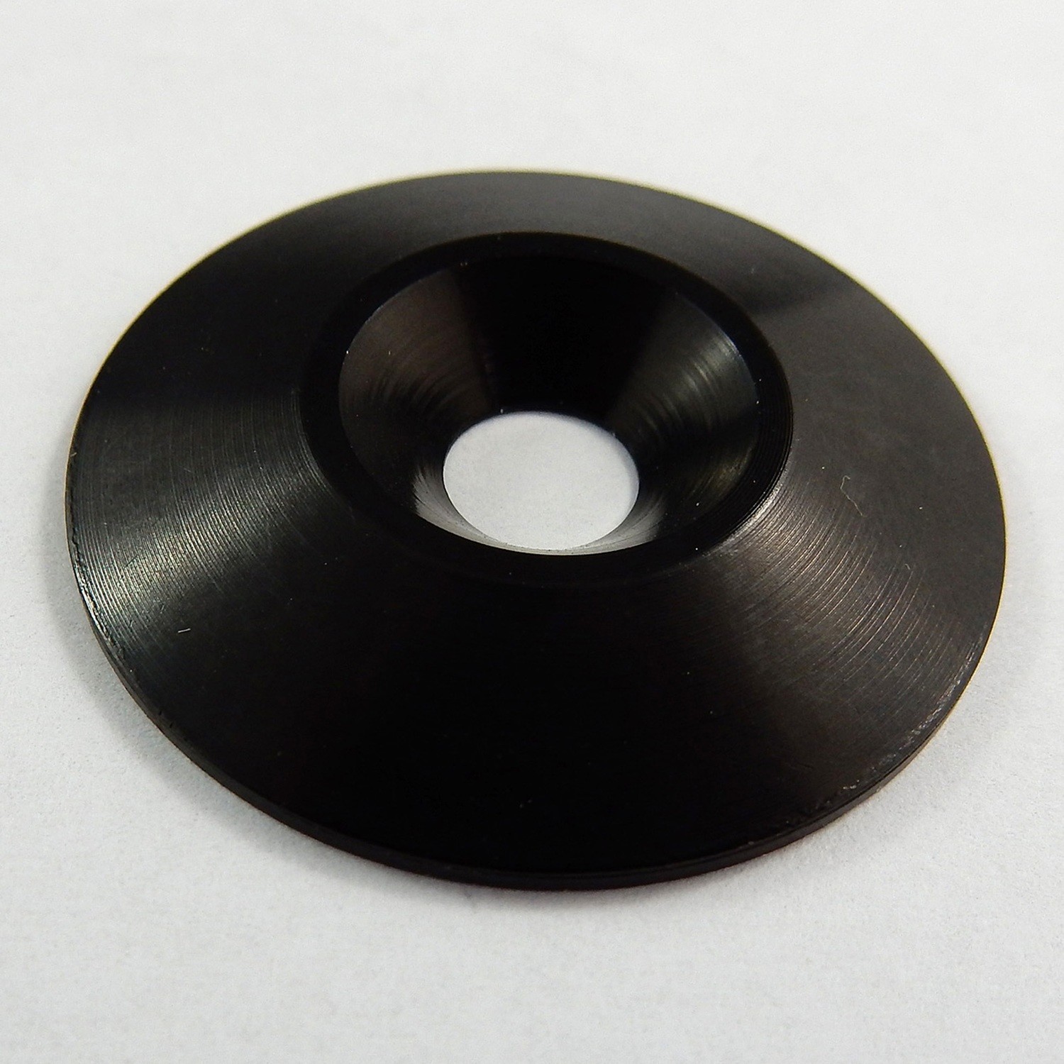 1-1/4 1-1/4" Black Aluminium Countersunk Panel Washer